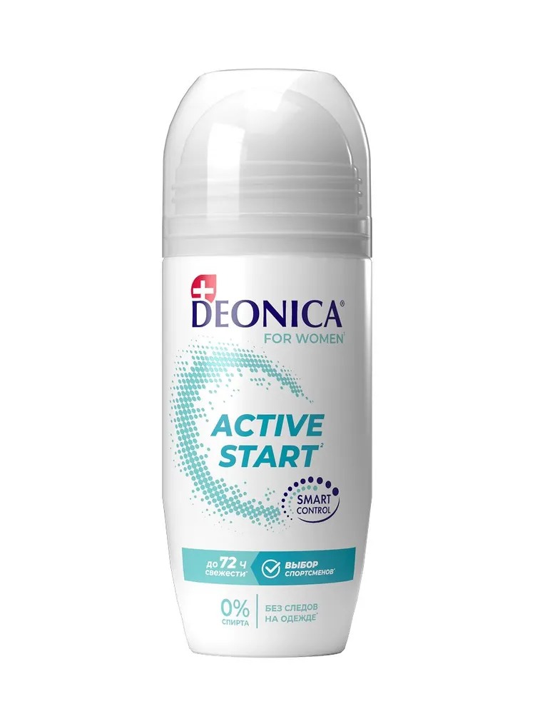 Deonica антиперспирант ролик 50мл (Active Start)