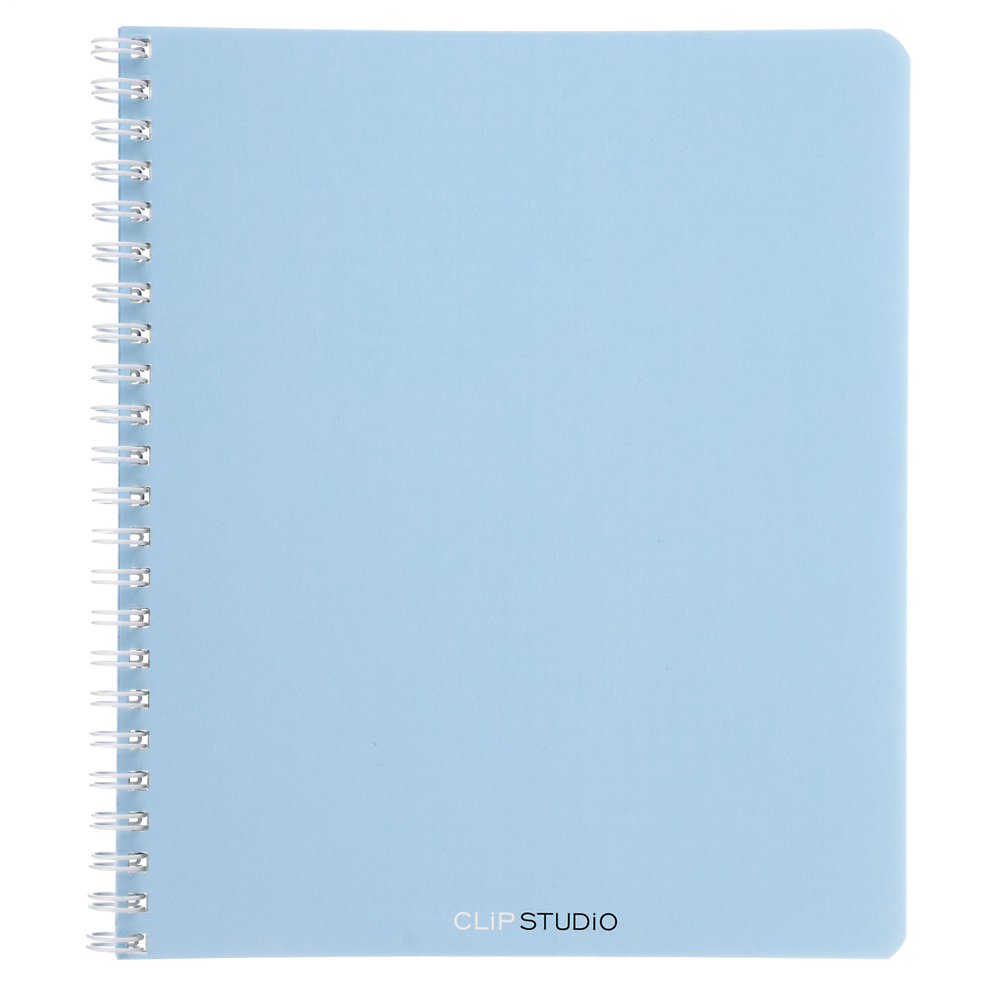 Тетрадь школьная 48л в клетку, блок офсет, обложка картон, "Однотонная", скрепка, 3 диз.