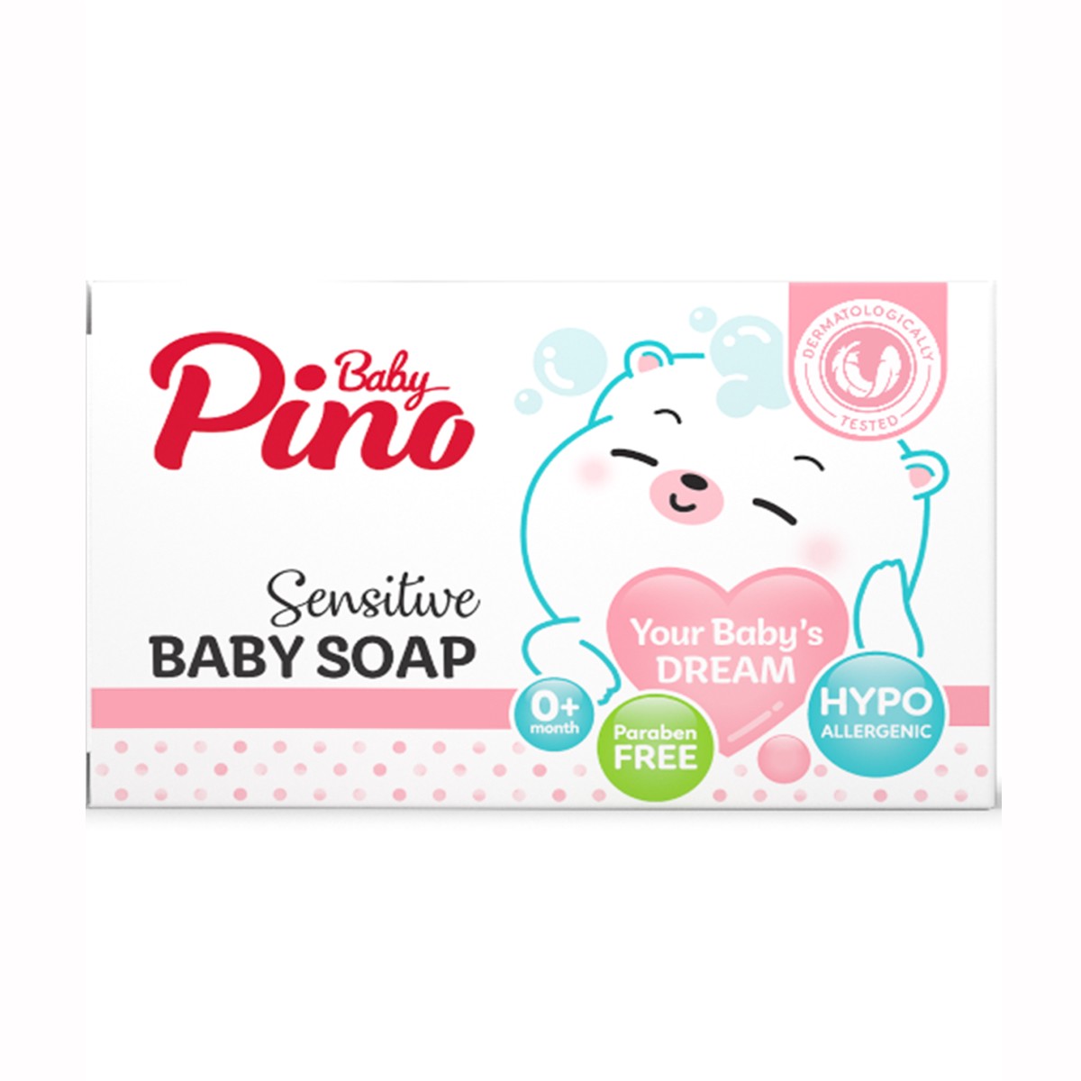 Детское мыло для чувствительной кожи Baby Pino 100 гр