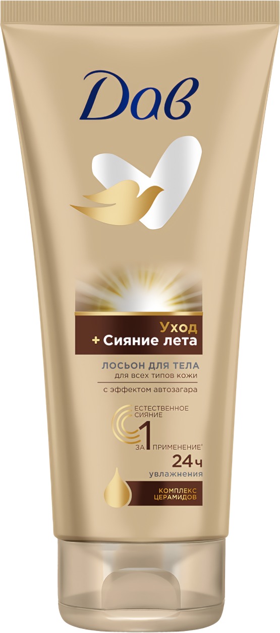 Dove лосьон для тела сияние лета 200мл