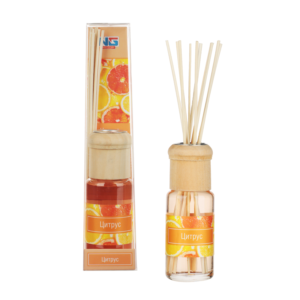 NEW GALAXY Ароматизатор диффузор с палочками ЦИТРУС 35мл 