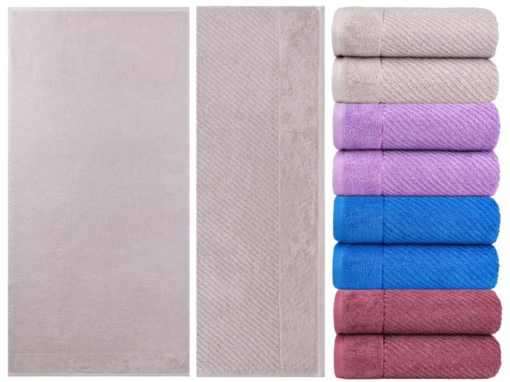 Полотенце махровое Ориент J-111 100% хлопок 50 х90 см  1458