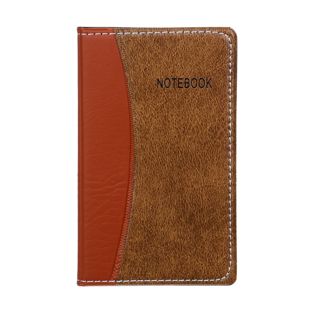 Записная книжка 80 листов твердая обложка из искусственной кожи 15х9см