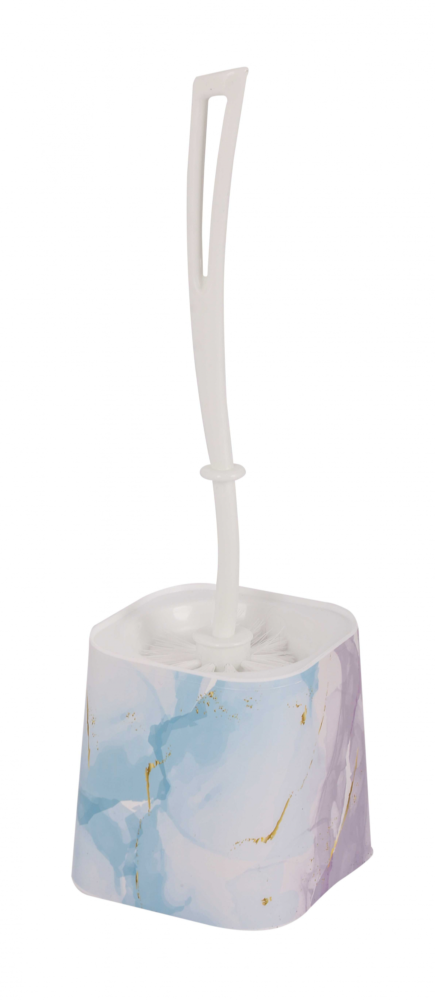 Ерш туалетный "Акварель" квадратный с подставкой 7862м