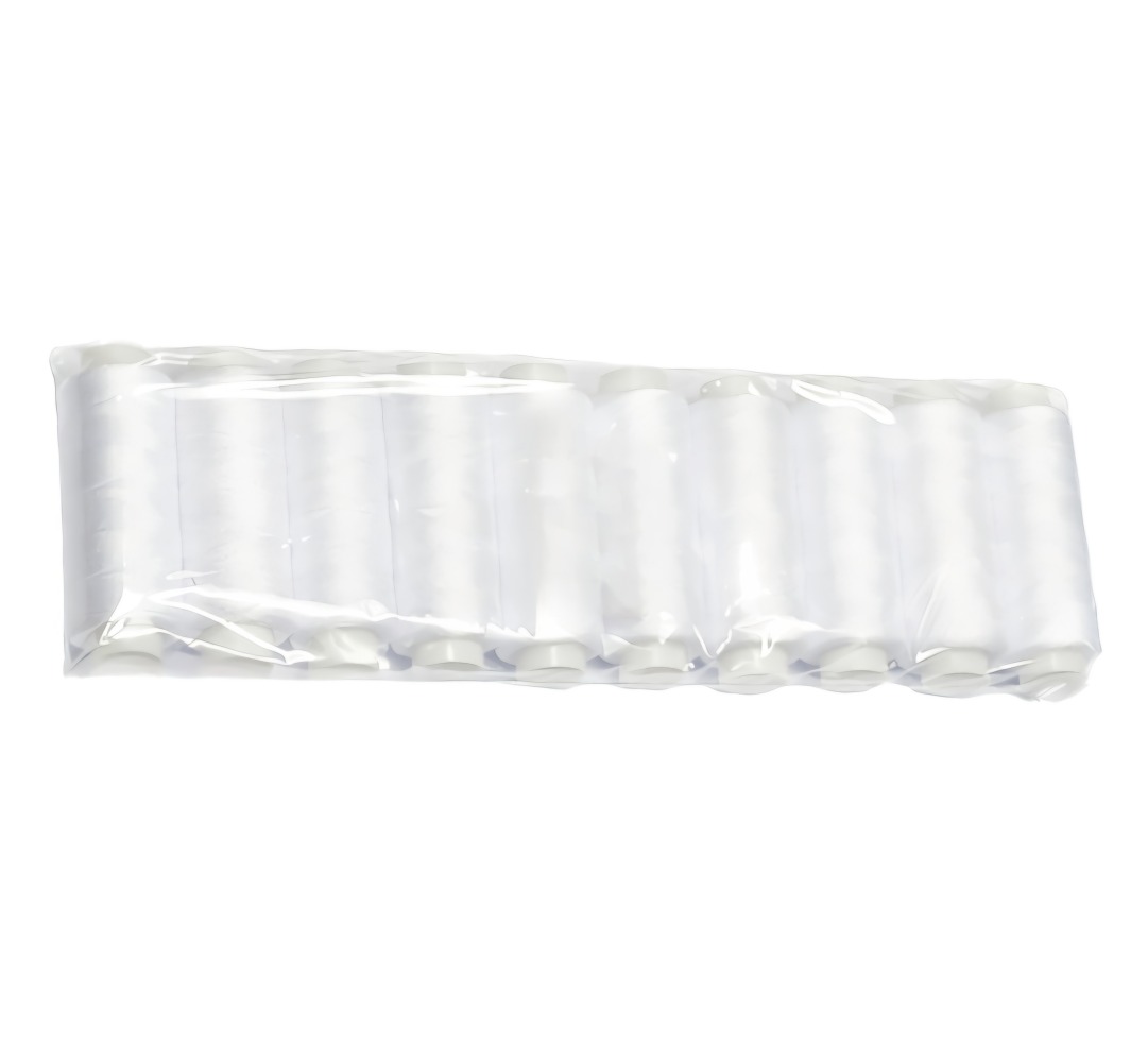 Нитки полиэстер белые 100м/1000