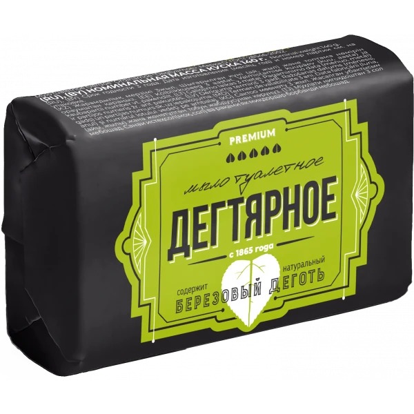 Ординарное "Дегтярное" мыло туалетное 140гр