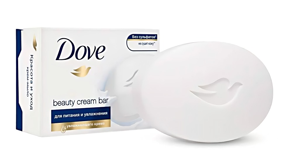 Dove крем-мыло Красота и уход 90г