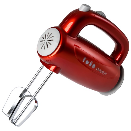 Миксер Energy EN-295R 5 скоростей 300 Вт красный