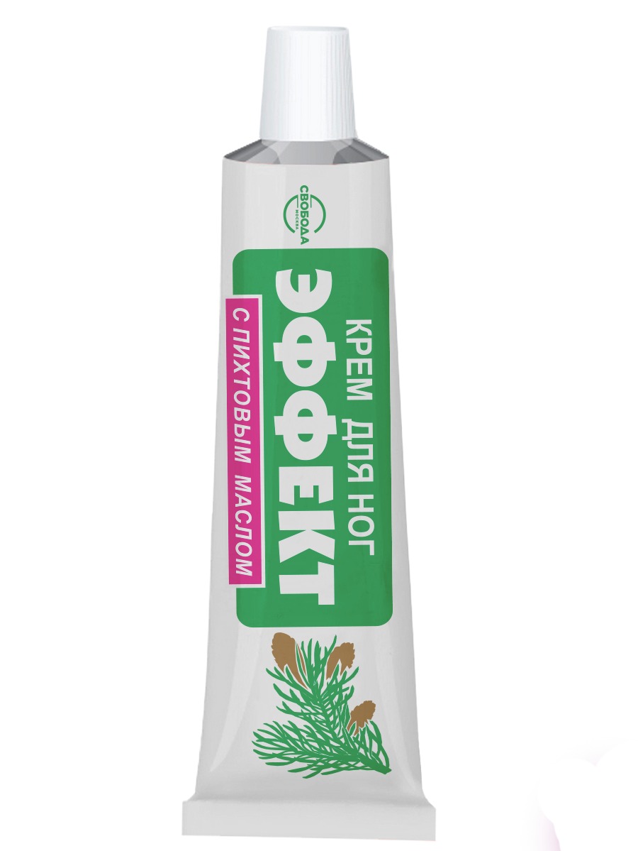 Эффект крем для ног с пихтовым маслом 40гр