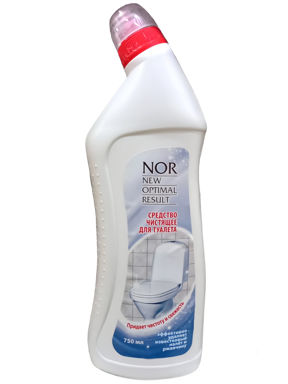 NOR чистящее ср-во д/туалета против известкового налета и ржавчины 750мл NOR чистящее ср-во д/туалета против известкового налета и ржавчины 750мл
