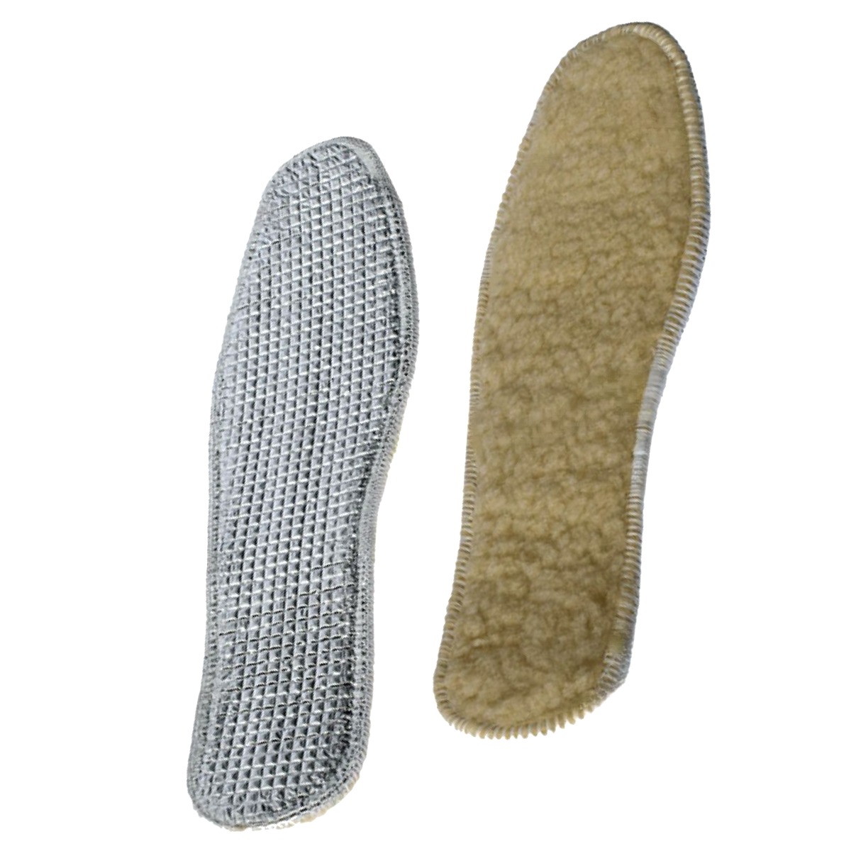 Стельки для обуви овчина с фольгой №3