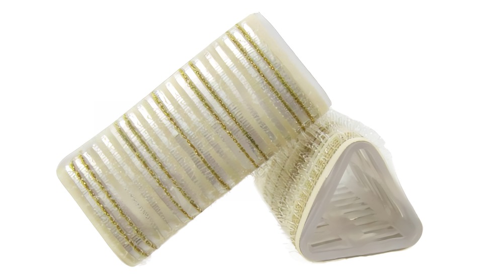 Бигуди пластм.с липучкой треугольные 6шт 58883