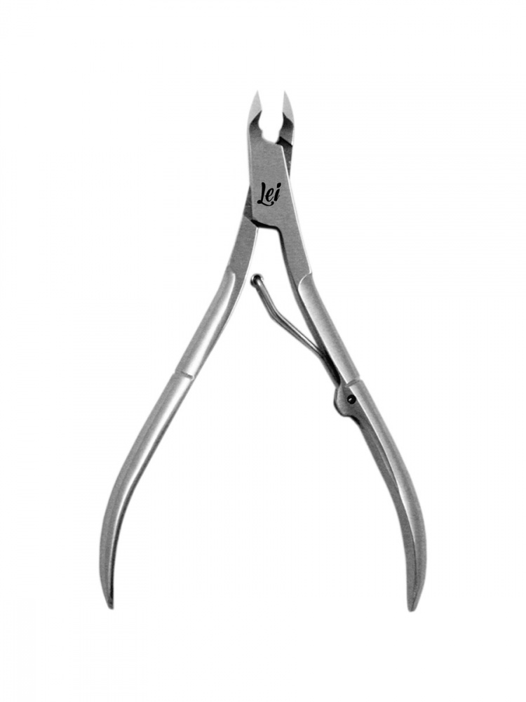 Кусачки маникюрный 001 однопружинные,серебро,заточенные 403026