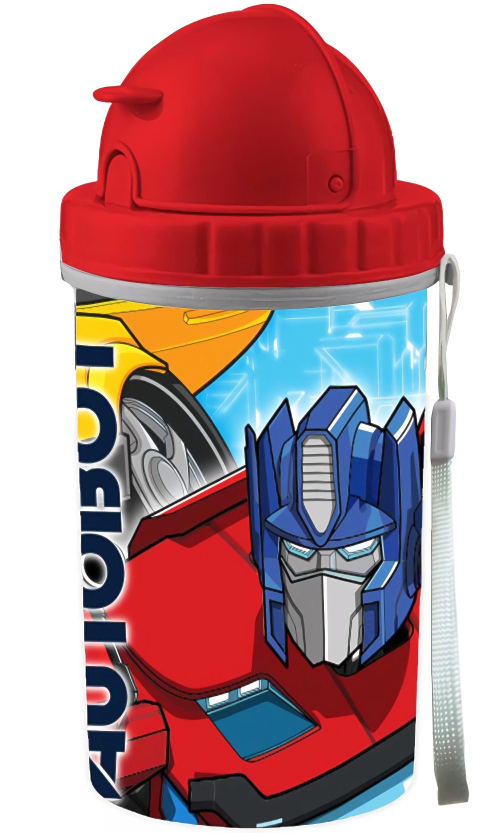 Фляга "Transformers" 380 мл с ремешком
