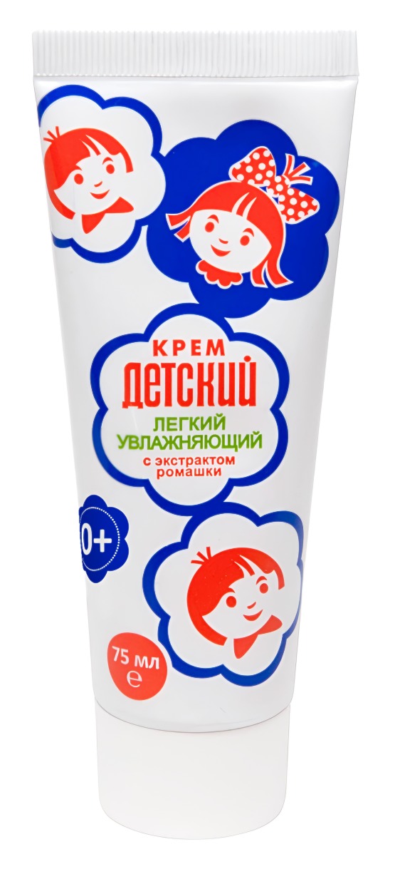 Крем детский легкий увлажняющий 75мл туба