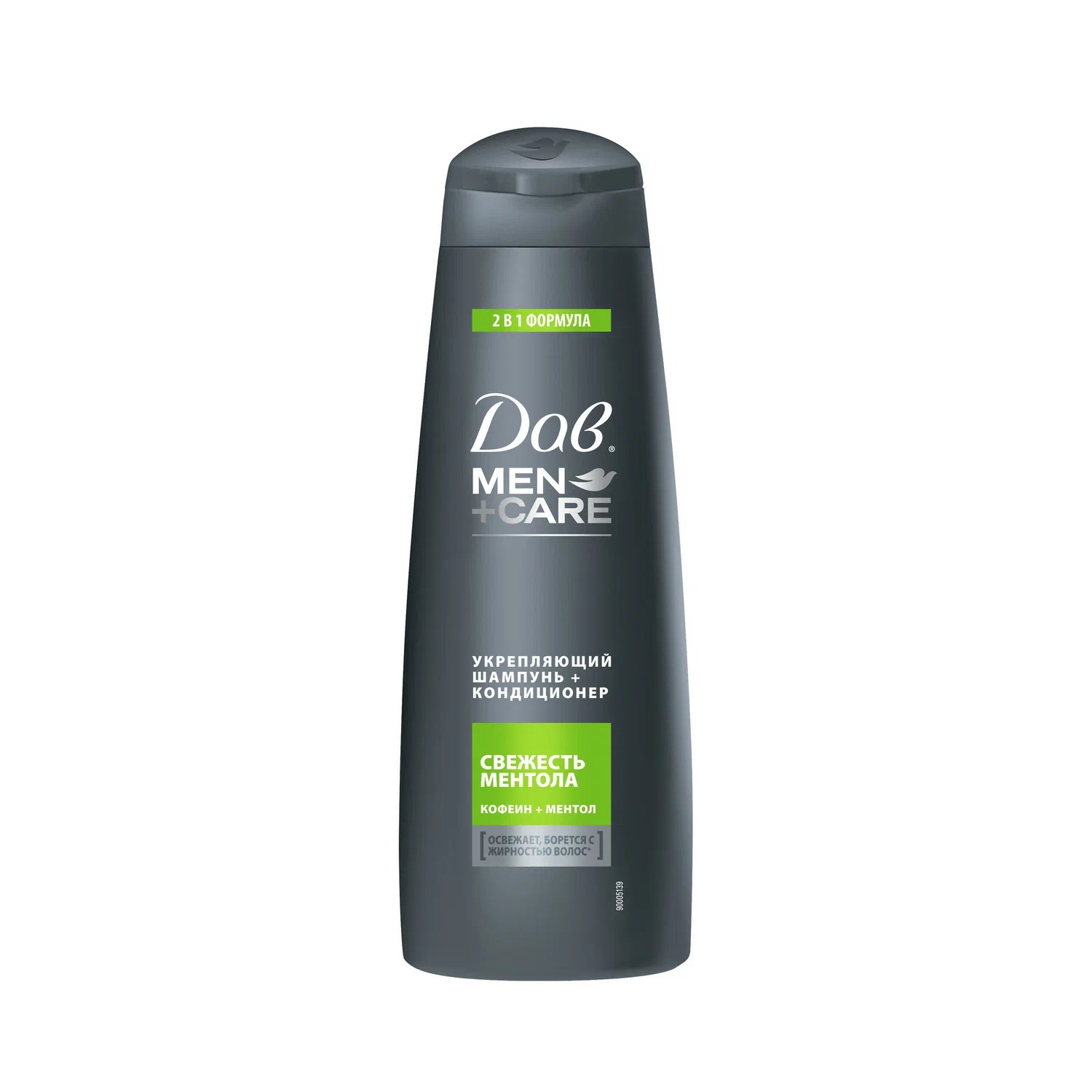 DOVE Men+Care шампунь-кондиционер 2в1 Свежесть ментола 380мл