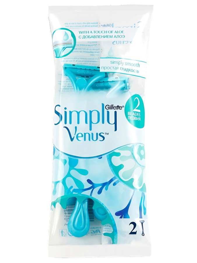 Satin Care Plus/Simply Станок однораз. 2шт