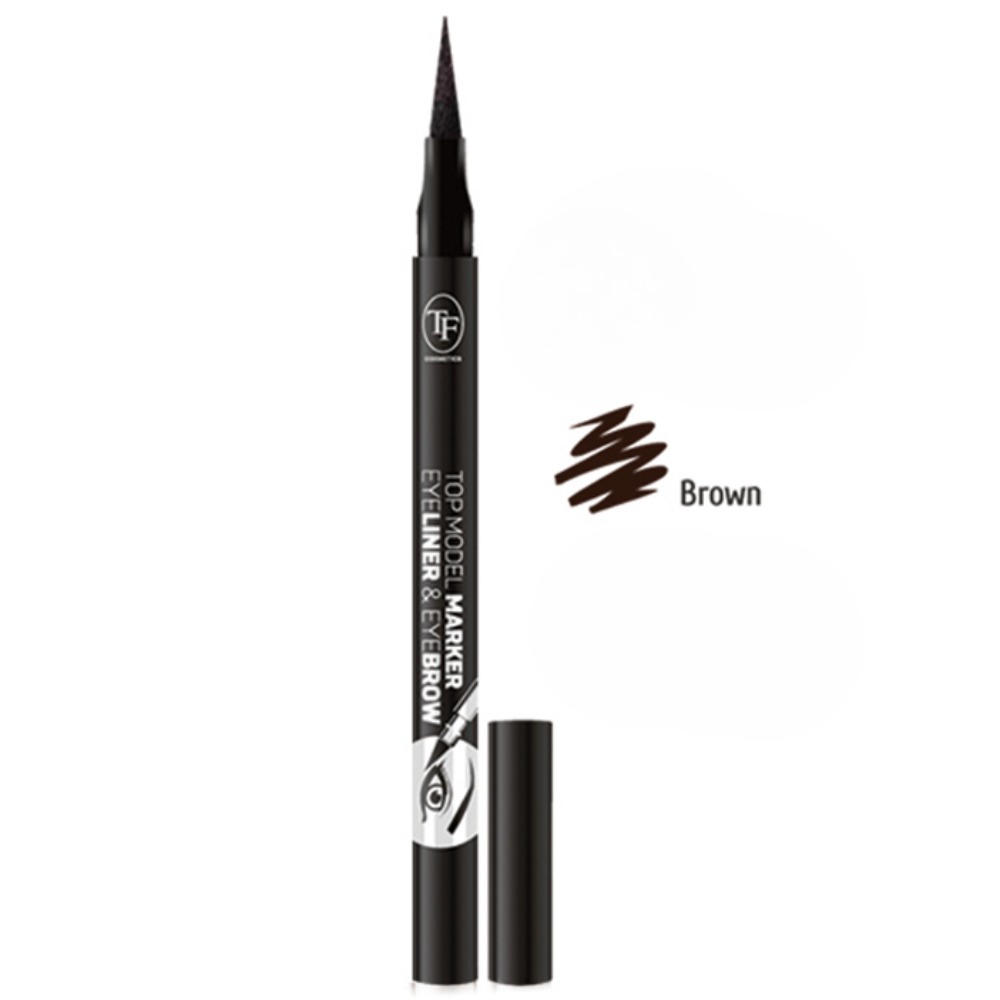 TF маркер для глаз и бровей Top Model Marker Eyeliner&Eyebrow 2мл CTEL12А (коричневый)