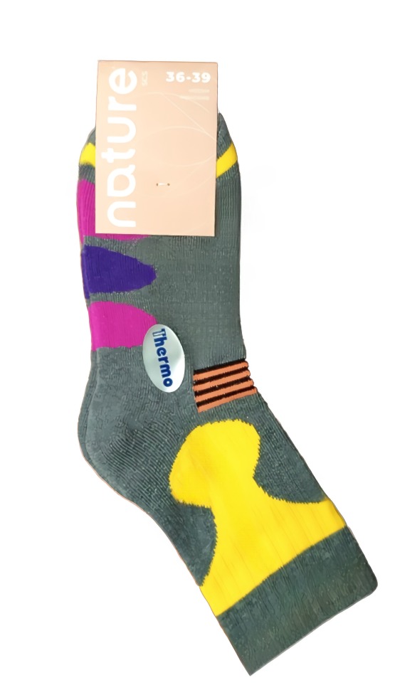 Носки женские махровые спорт арт.877ж р23-25