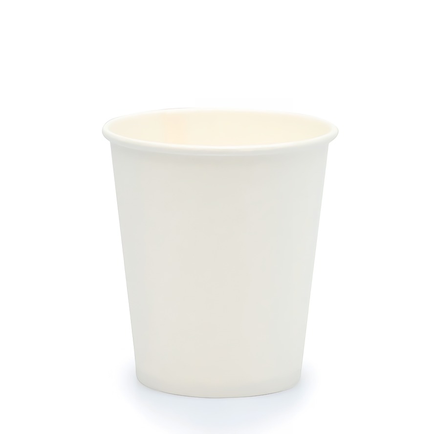 Стакан бумажный 250/280мл белый