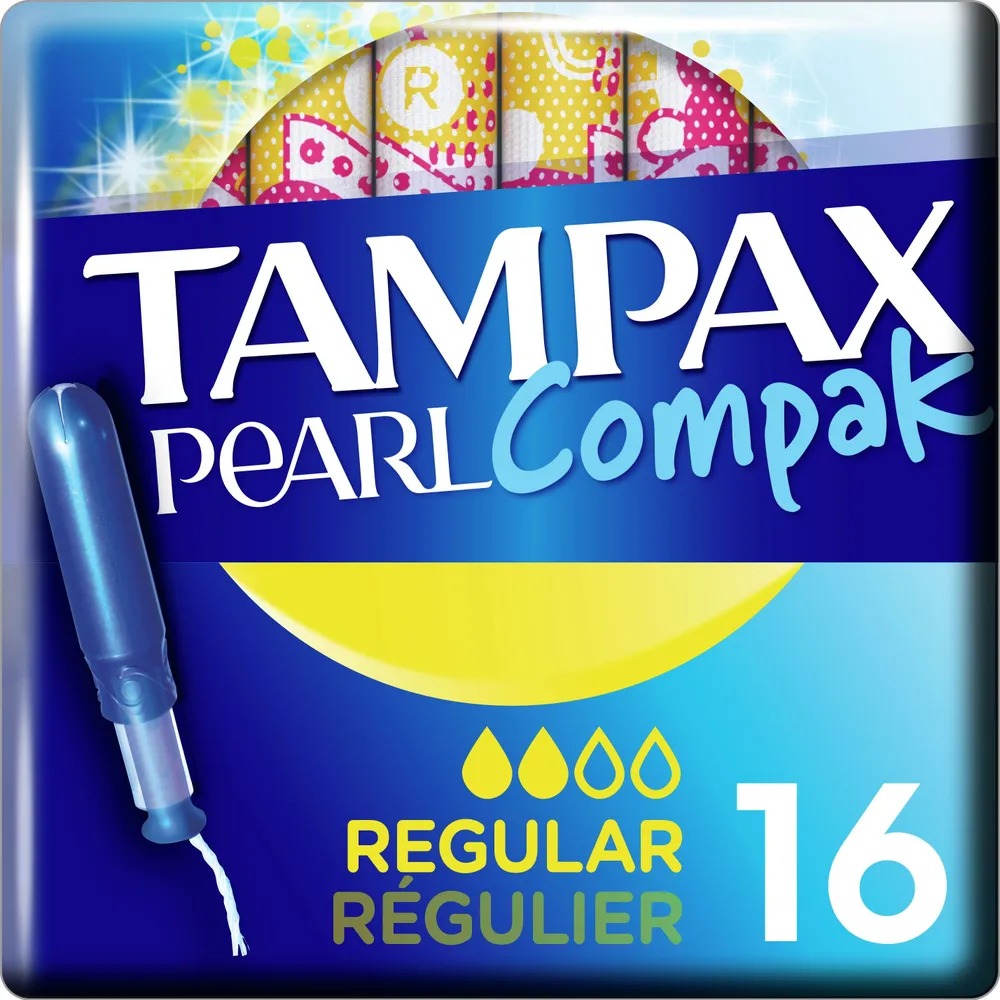 Тампакс Compak Pearl Regular 16шт с аппликатором