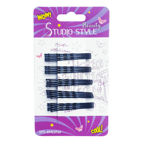 Украшение д/волос (невидимки черные) 20шт 45921 Украшение д/волос (невидимки черные) 20шт 45921