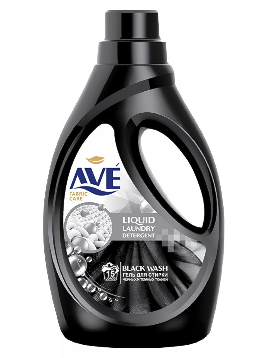 AVE жидкое средство для стирки темных и черных вещей 1л