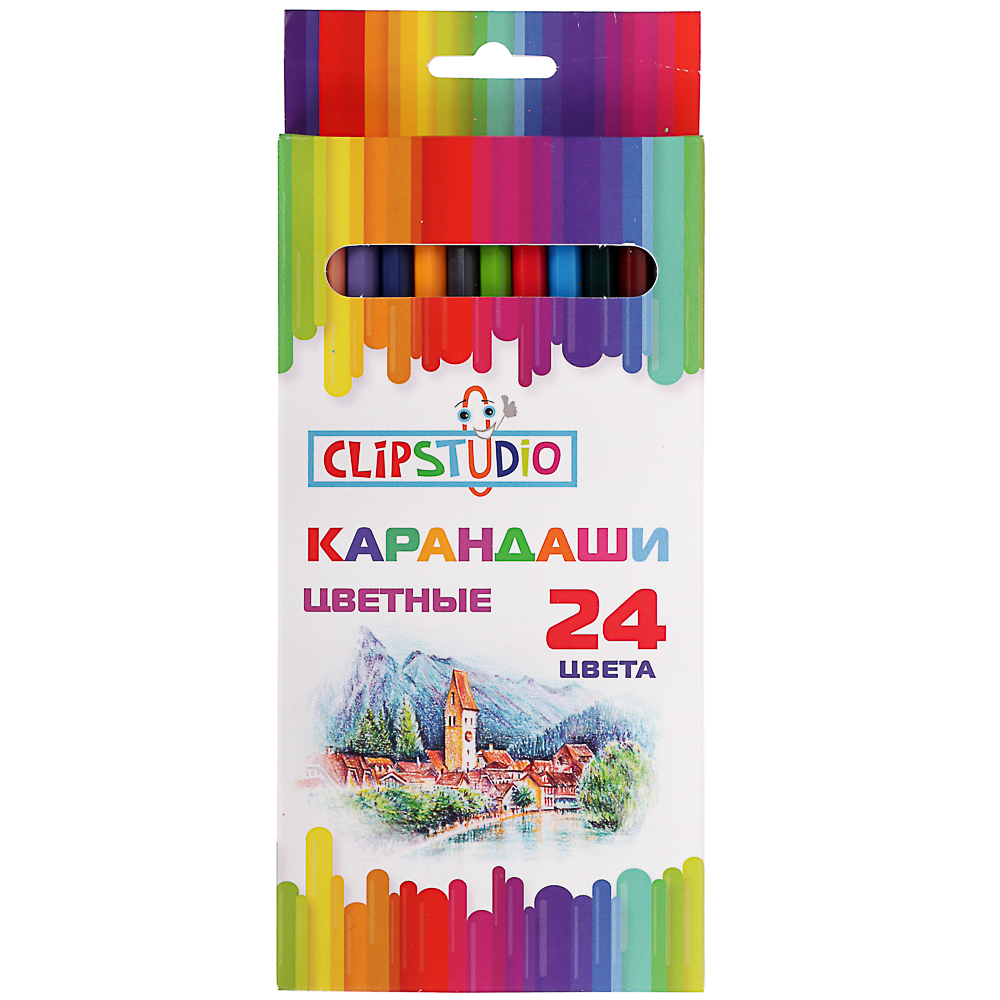 ClipStudio Карандаши 24 цвета 