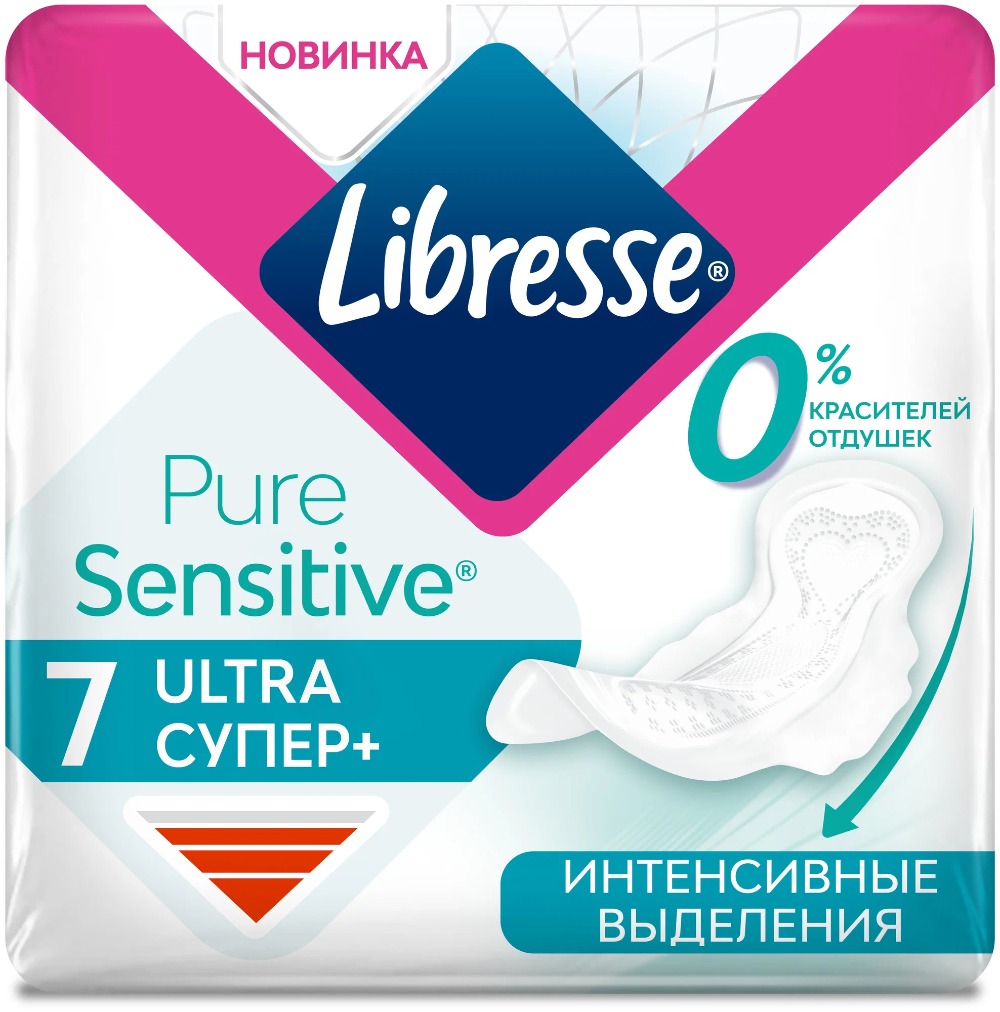 Libresse Ультра Pure Sensitive супер 7шт