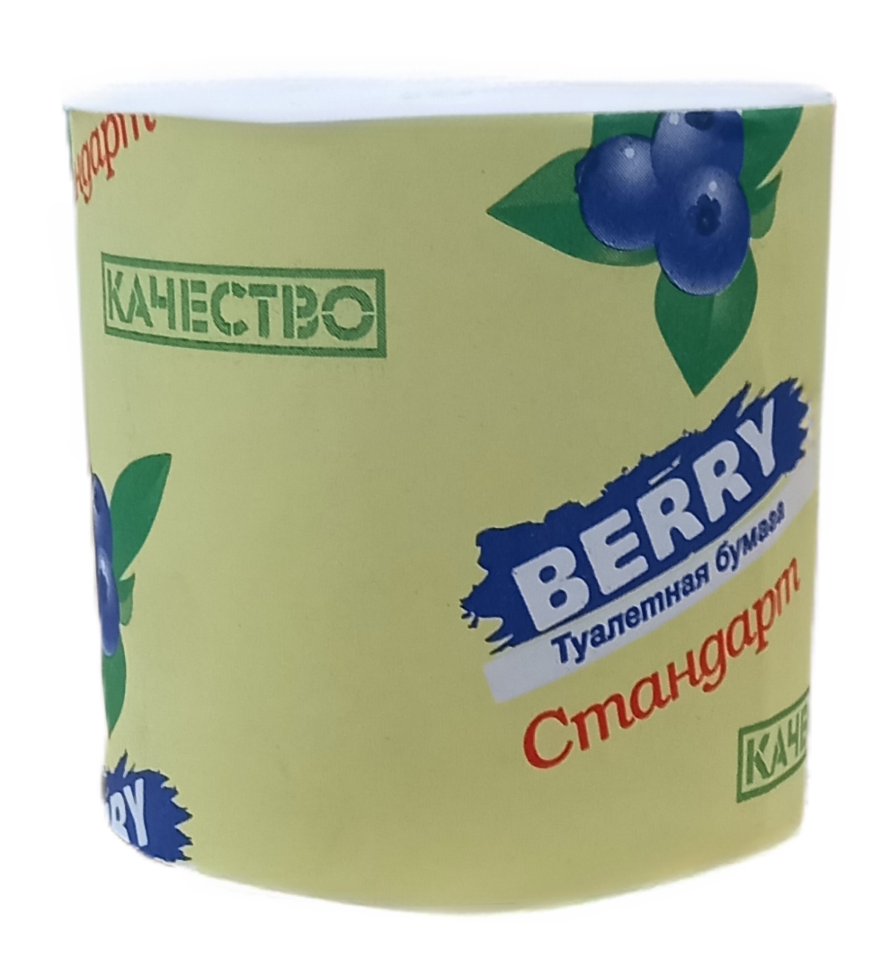 Туалетная бумага Berry Стандарт вторсырье 