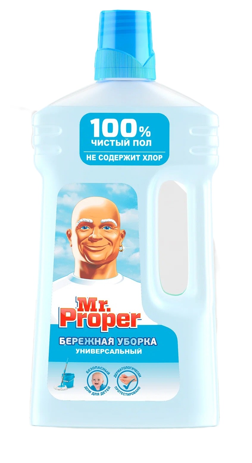 Мистер пропер для полов и стен 1л (Бережная уборка)