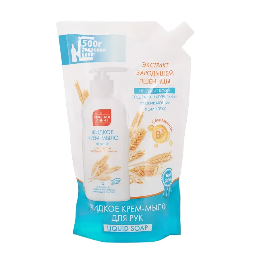 К.Л Крем-мыло жидкое Нежное дойпак 500мл