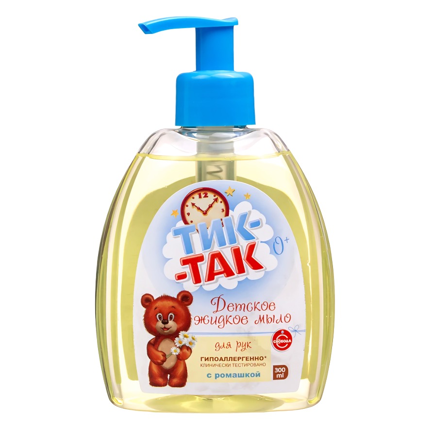 Тик-так мыло жидкое детское с ромашкой 320мл
