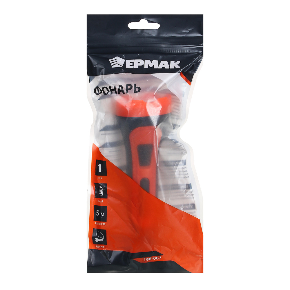 Ермак Фонарик мини 1xAA, 