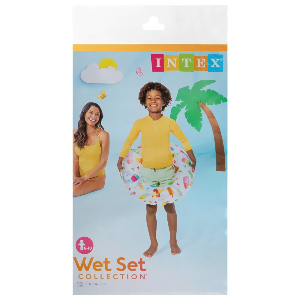 INTEX Круг надувной 61см 59241