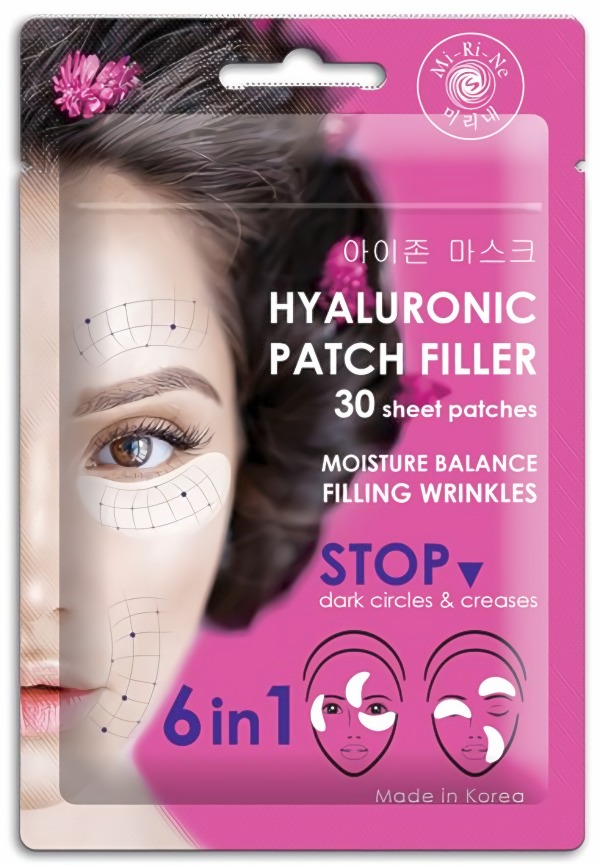 Mi-Ri-Ne Гиалуроновые тканевые патчи-филлеры 6в1 25г (30шт)