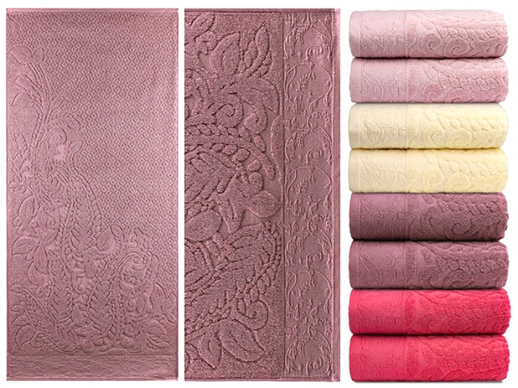 Полотенце махровое Сальса J-276 100% хлопок 70 х140 см 1575