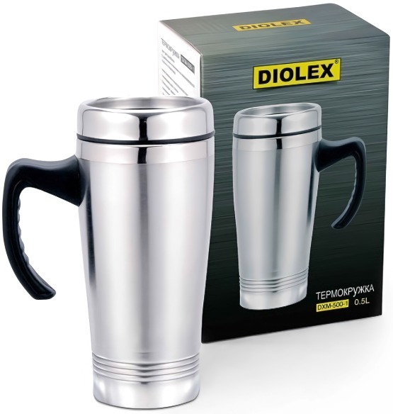 Diolex Термокружка 500 мл DXM-500-1