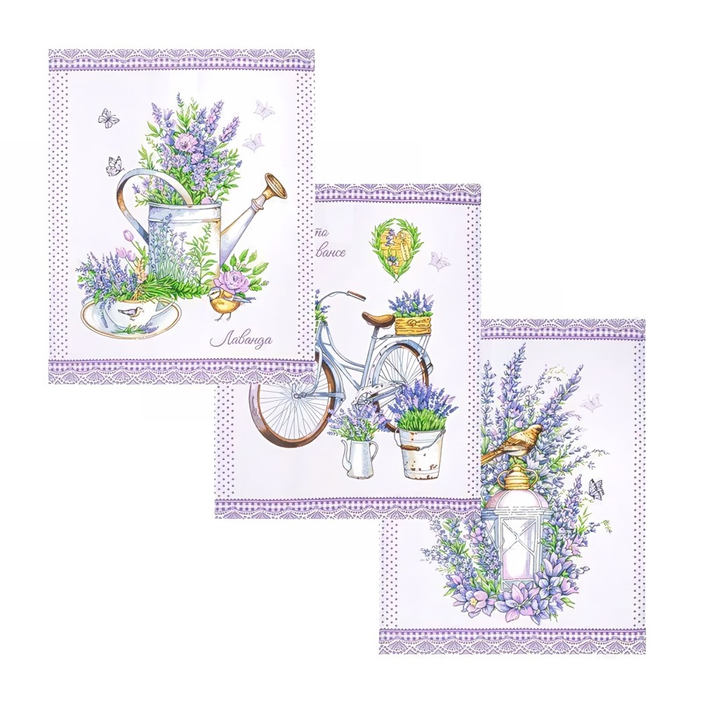 Полотенце рогожка 45*60, АРТ Мерси