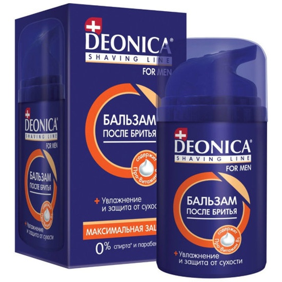 Deonica for men Бальзам после бритья Максимальная защита 50мл