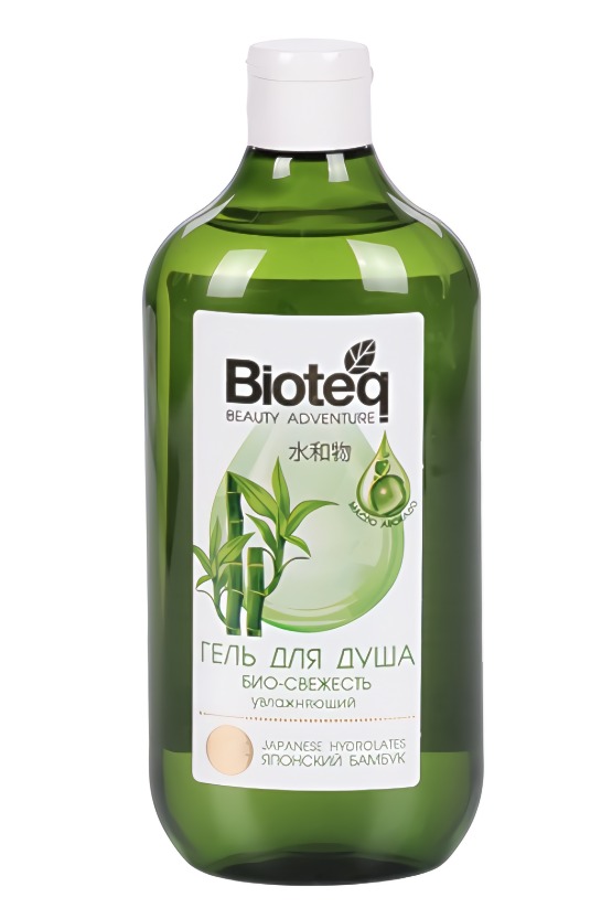 Bioteq Гель для душа био-свежесть увлажняющий с гидролатом японского бамбука 620мл