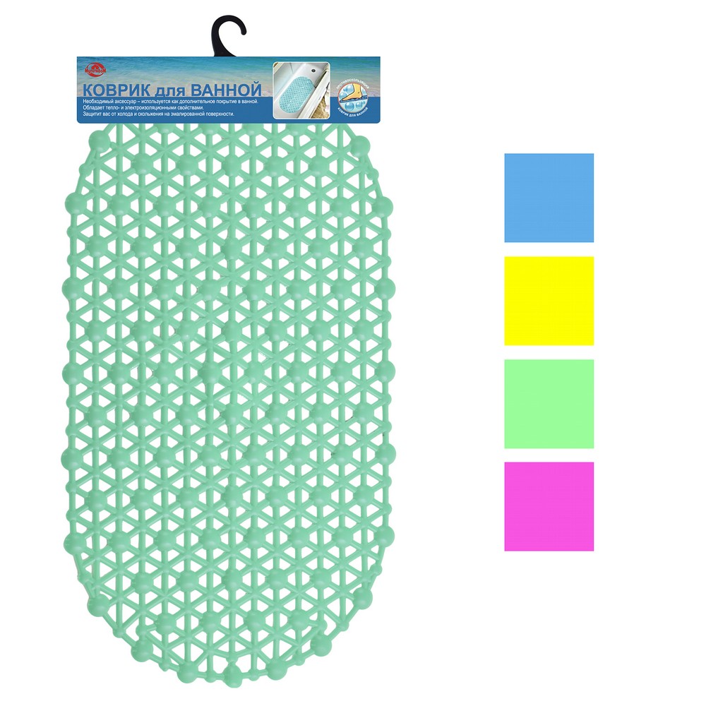 Коврик "Паутинка" матовый 66х63см 