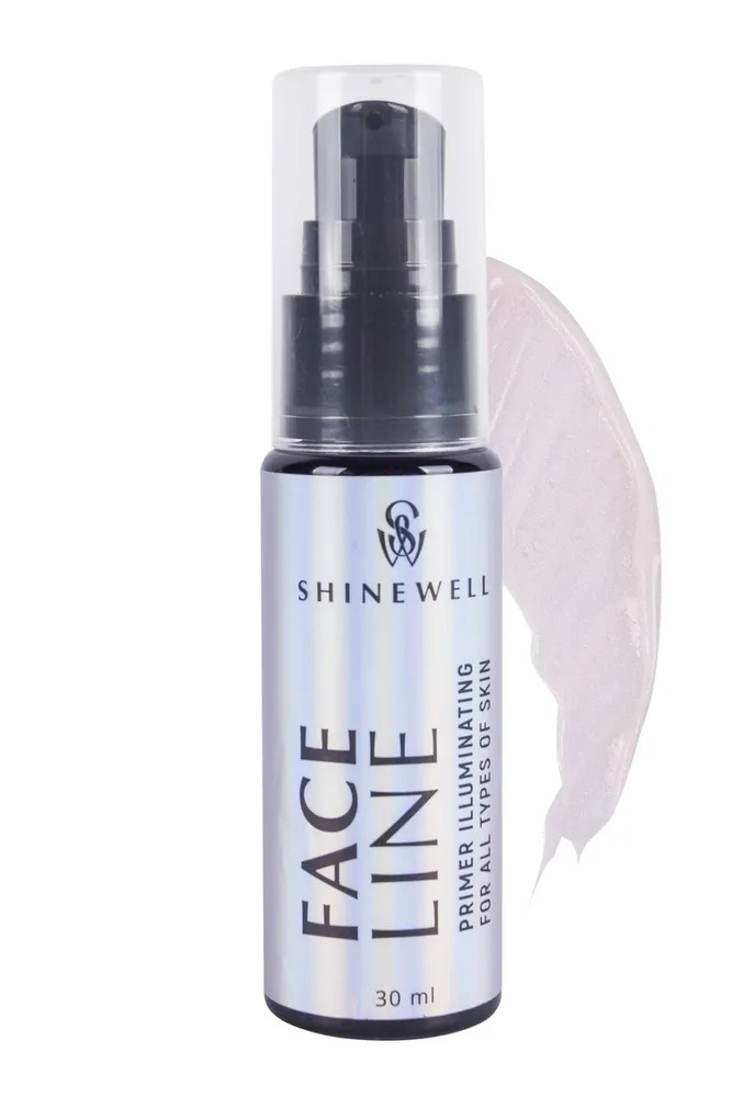 Shinewell Основа под макияж с эффектом сияния 30мл FLP-01