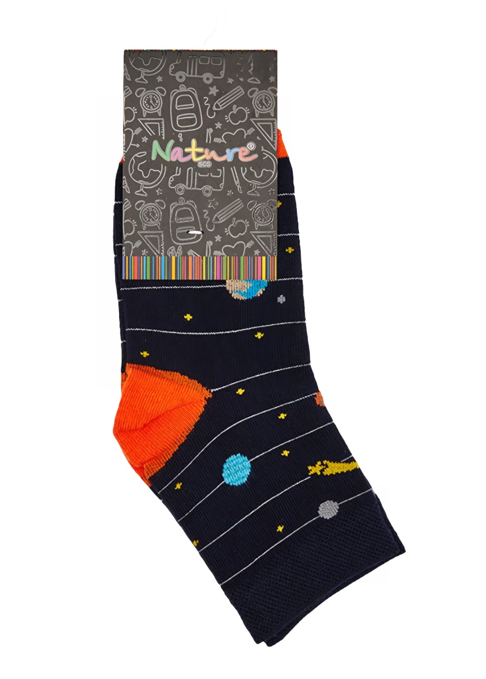 Носки детские Космос демисезон арт.668д  р18-20