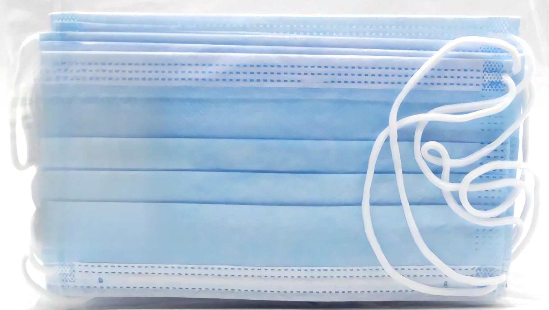 Маска трехслойная,фильтр мельтблаун 5шт