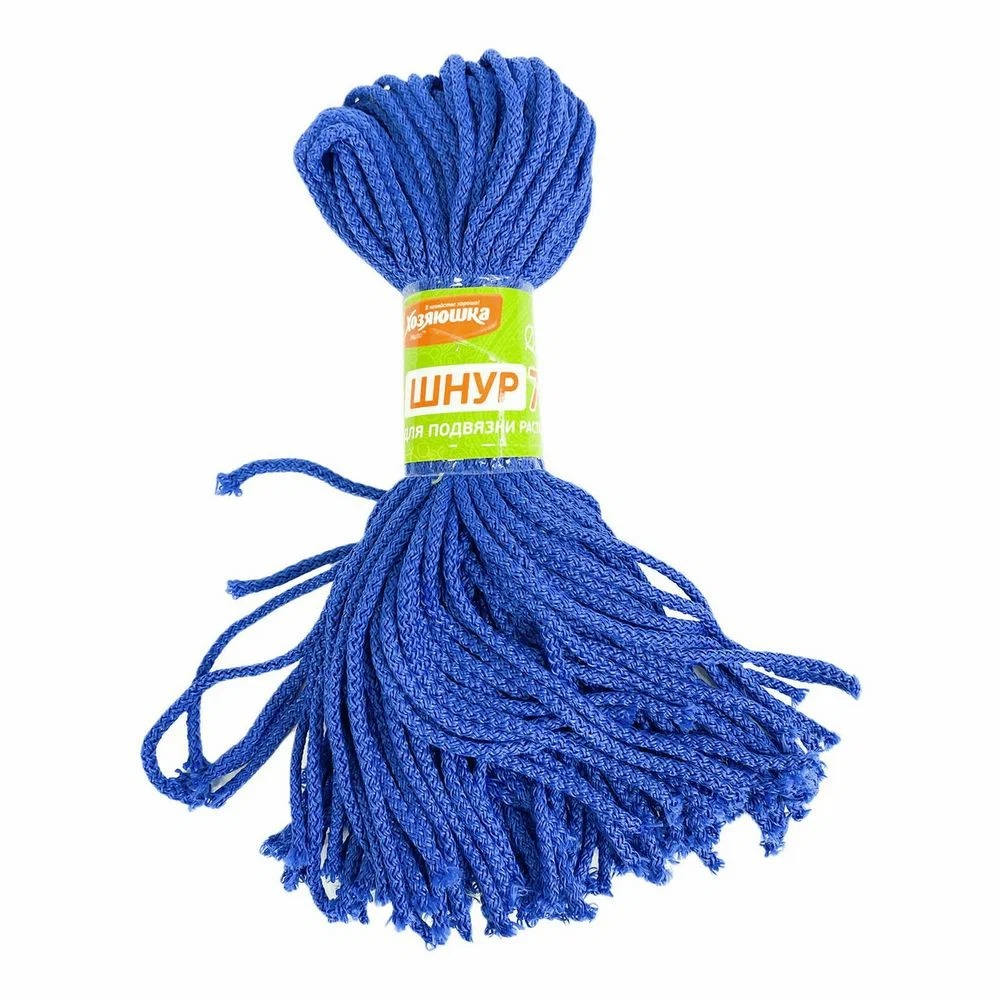 Шнур "Хозяюшка Мила" для подвязки растений D-3мм 70шт в термоусадочной пленке