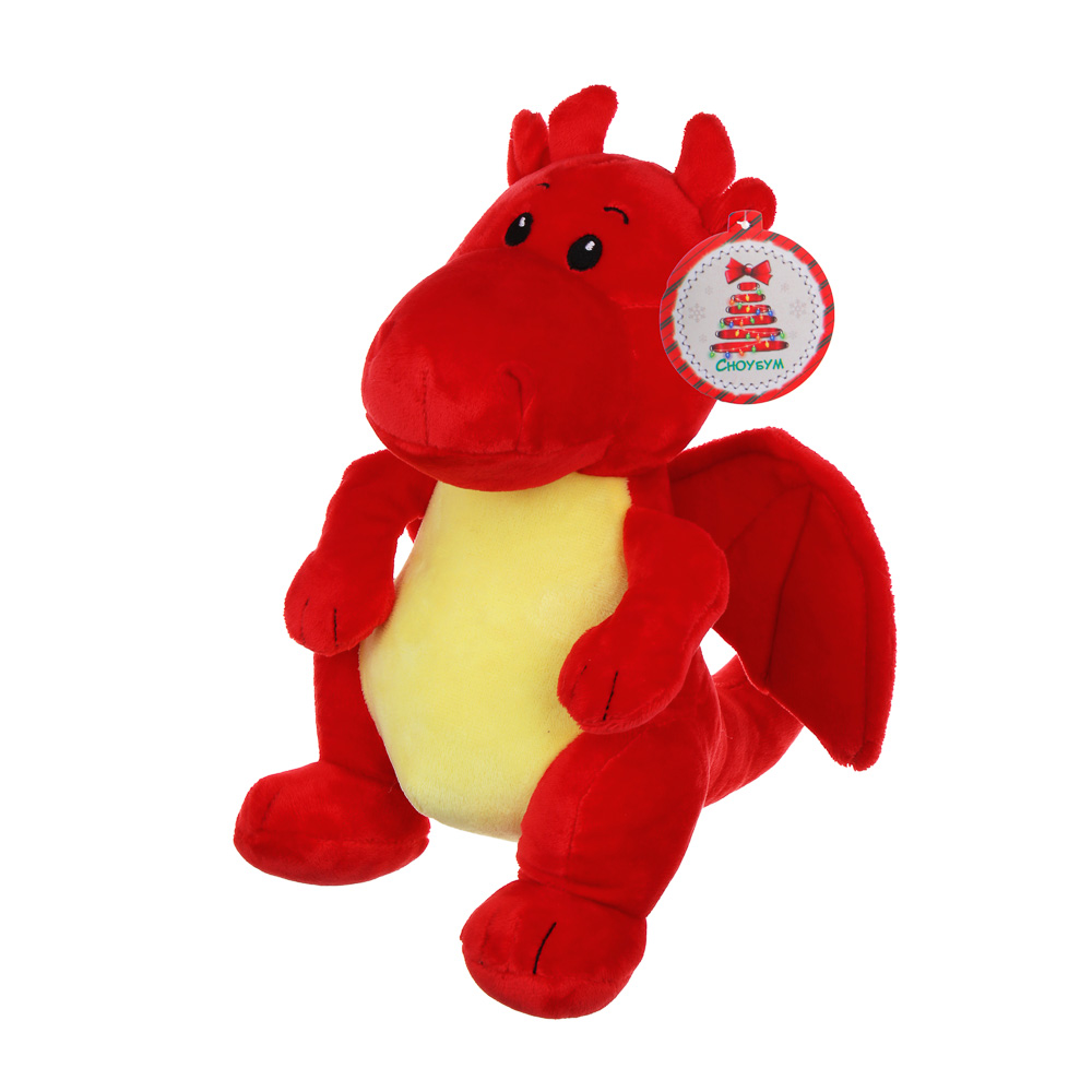 СНОУ БУМ Сувенир дракончик ,мягкий 25см