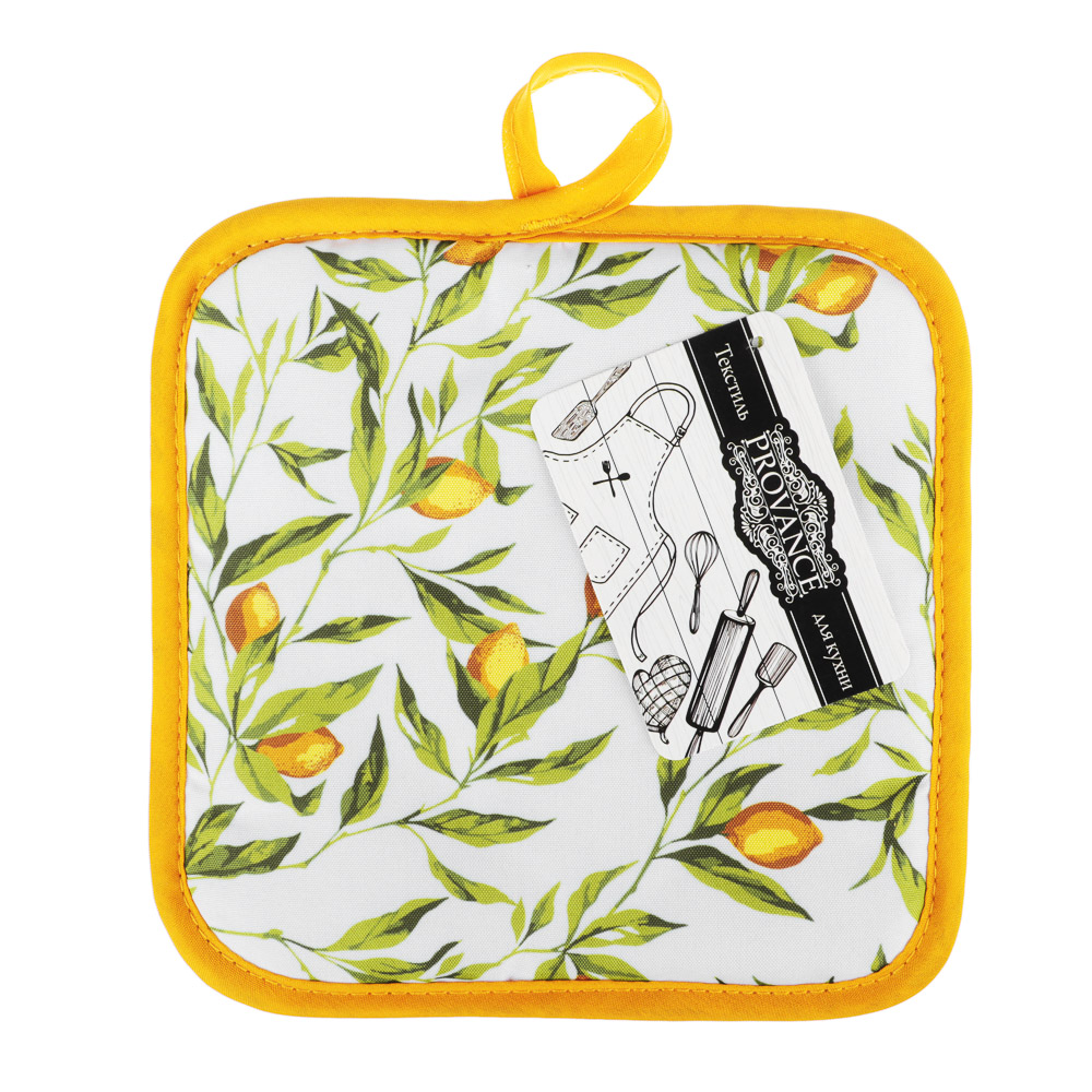 PROVANCE Лимонный курд Прихватка, полиэстер, 17х17см