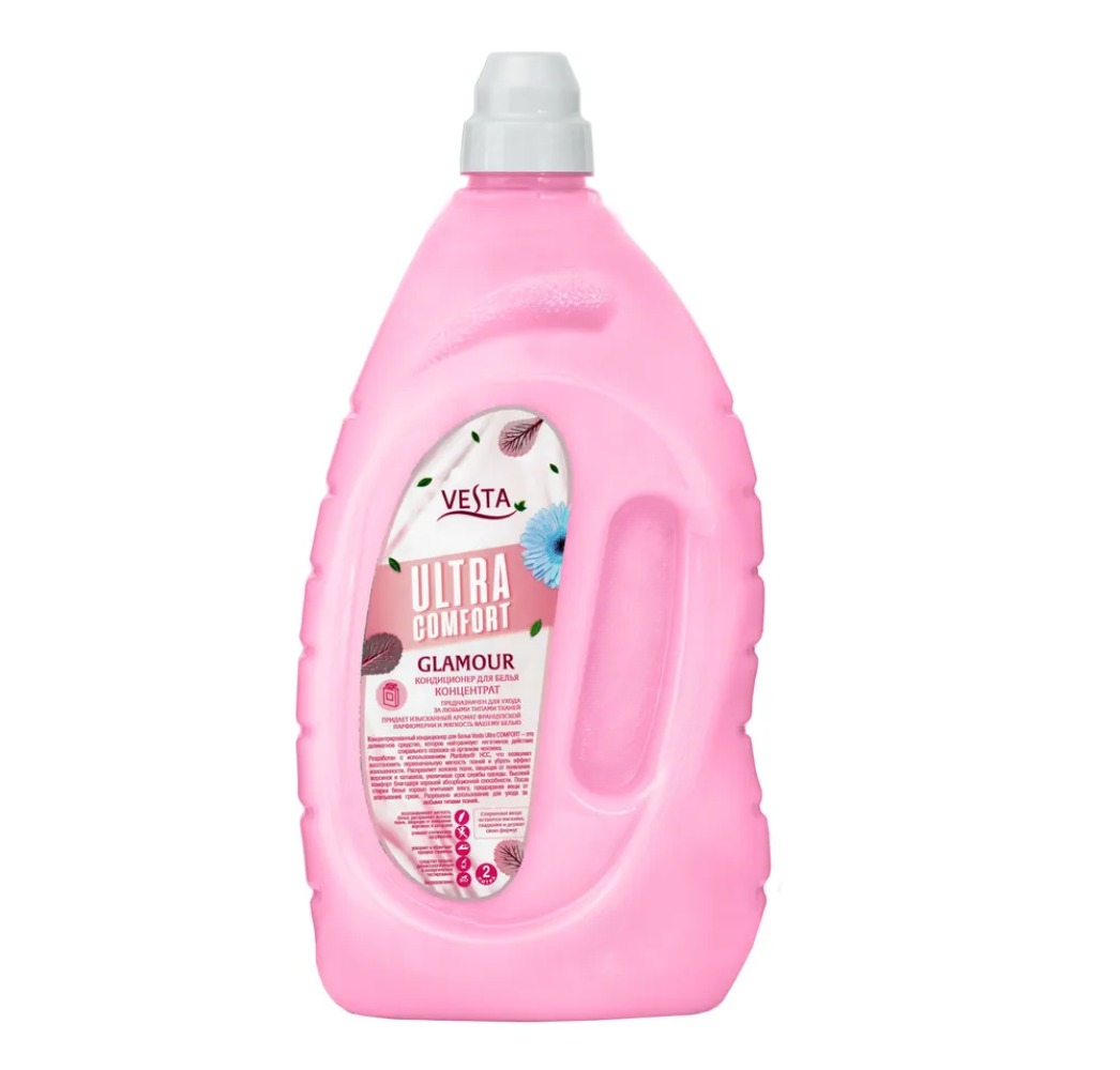 Vesta Кондиционер для белья парфюмированный Glamour 2л