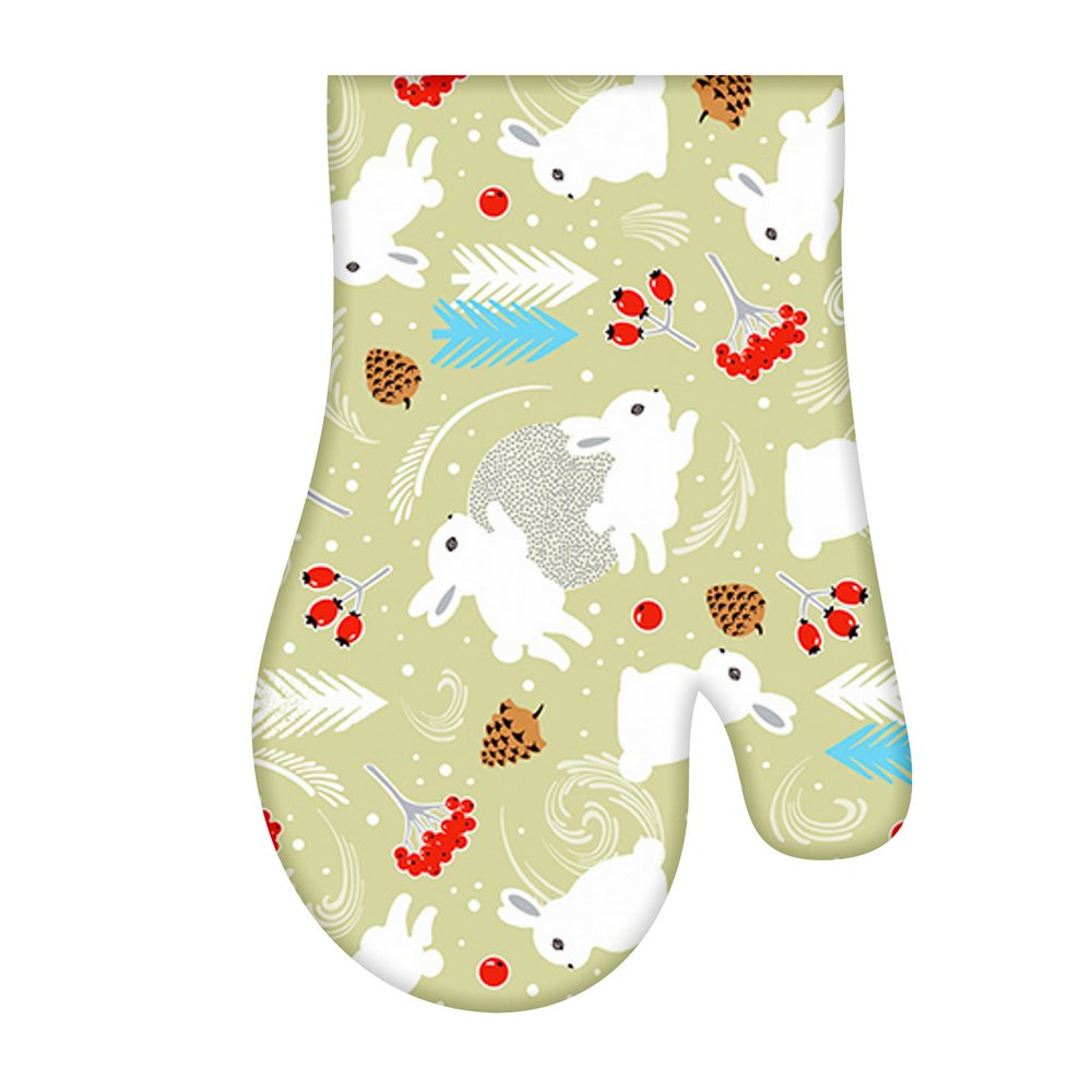 Прихватка-руковица "Зайцы в лесу" 17*30см МТ88-426